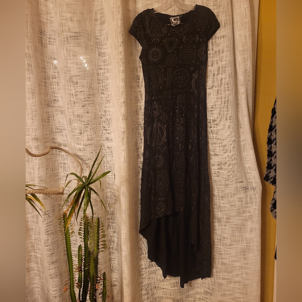 Killstar Deadly Dana Maxi Dress M